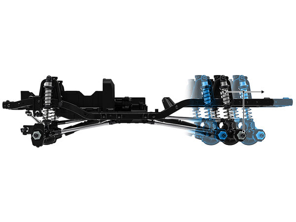 GMade 1/10 GS02 TS Chassis Kit GM57002