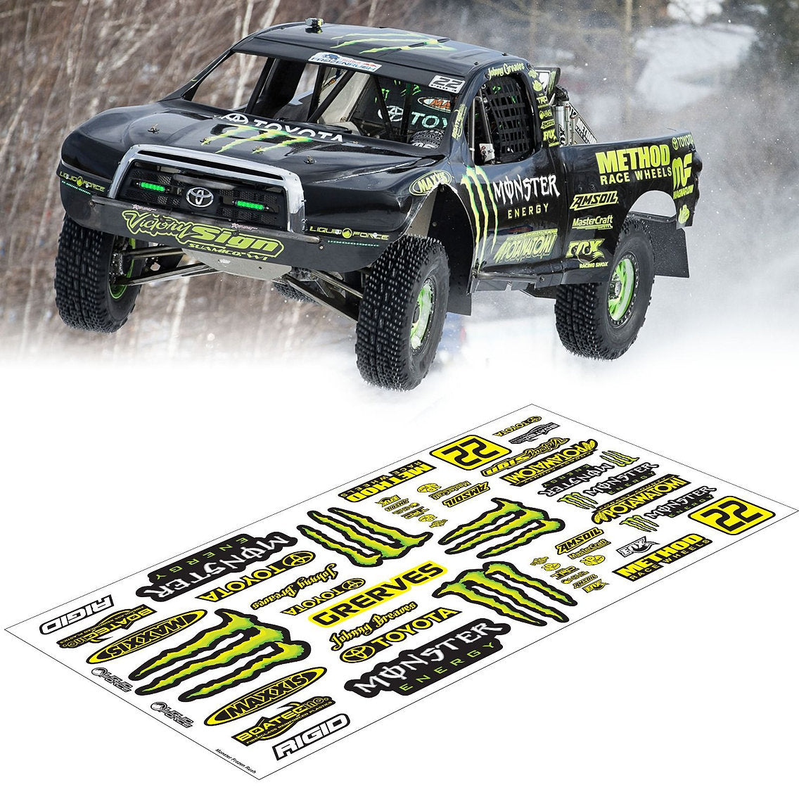 Energy Sticker, 20x40cm RC Decals