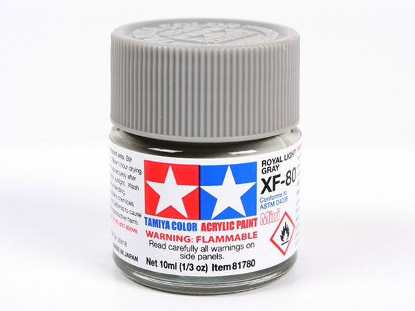 Tamiya Acrylic Mini XF-80 Naval Sea Grey - 10ml 81780