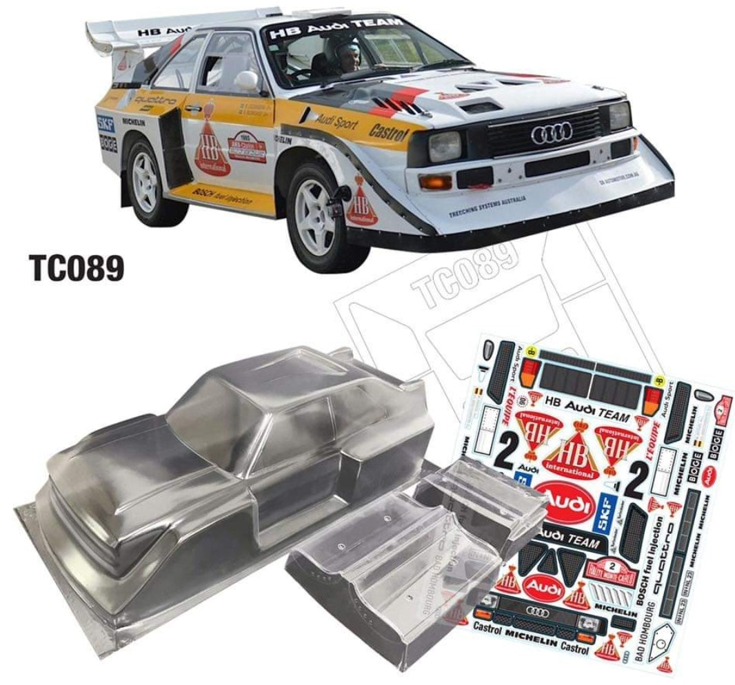 TC089 Audi Quattro S1 Body Shell