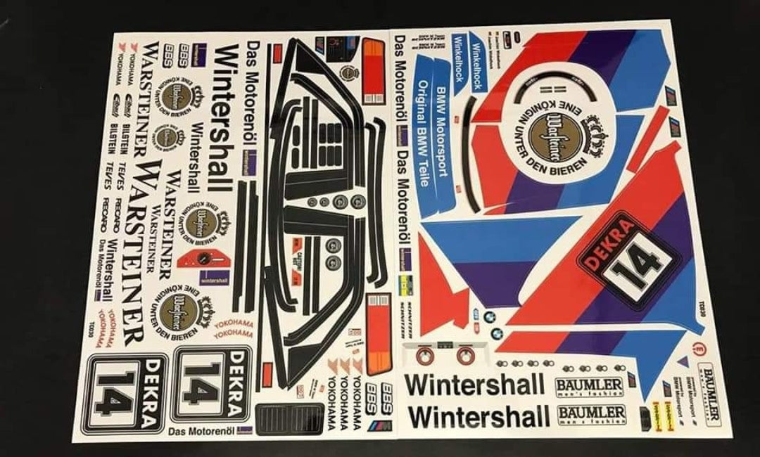 TC030 BMW M3 E30 Warsteiner – Tamiya 50467 Replica Bodyshell