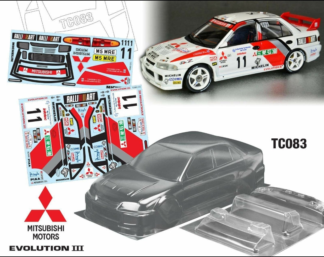 Tc083 Evo III Tamiya TT01 TT02 FF03 TB03 L L models