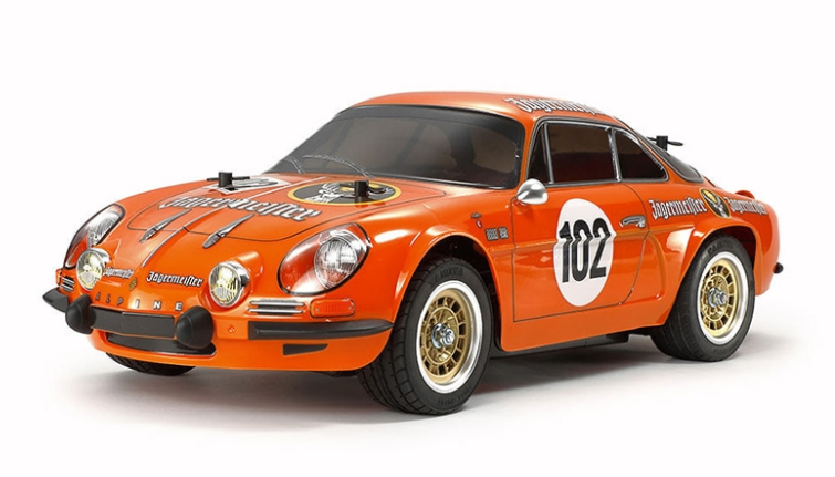 Tamiya 51690 Alpine A110 Jägermeister Body Set For 58708 M Chassis 210mm