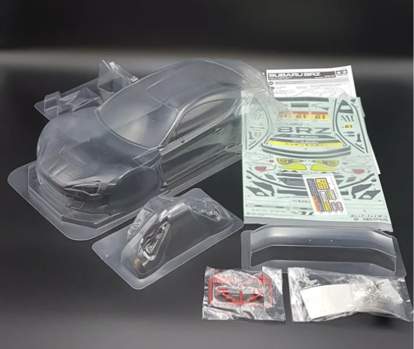 TAMIYA LEXAN BODY KIT SUBARU BRZ R D 2014 RD2 1 10 CLEAR 300051575