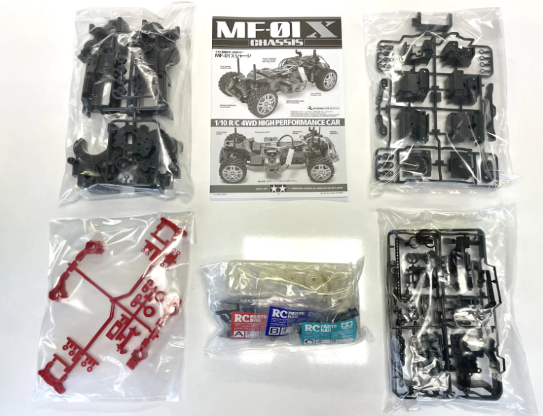 TAMIYA MF-01X CHASSIS KIT IN "BAG"