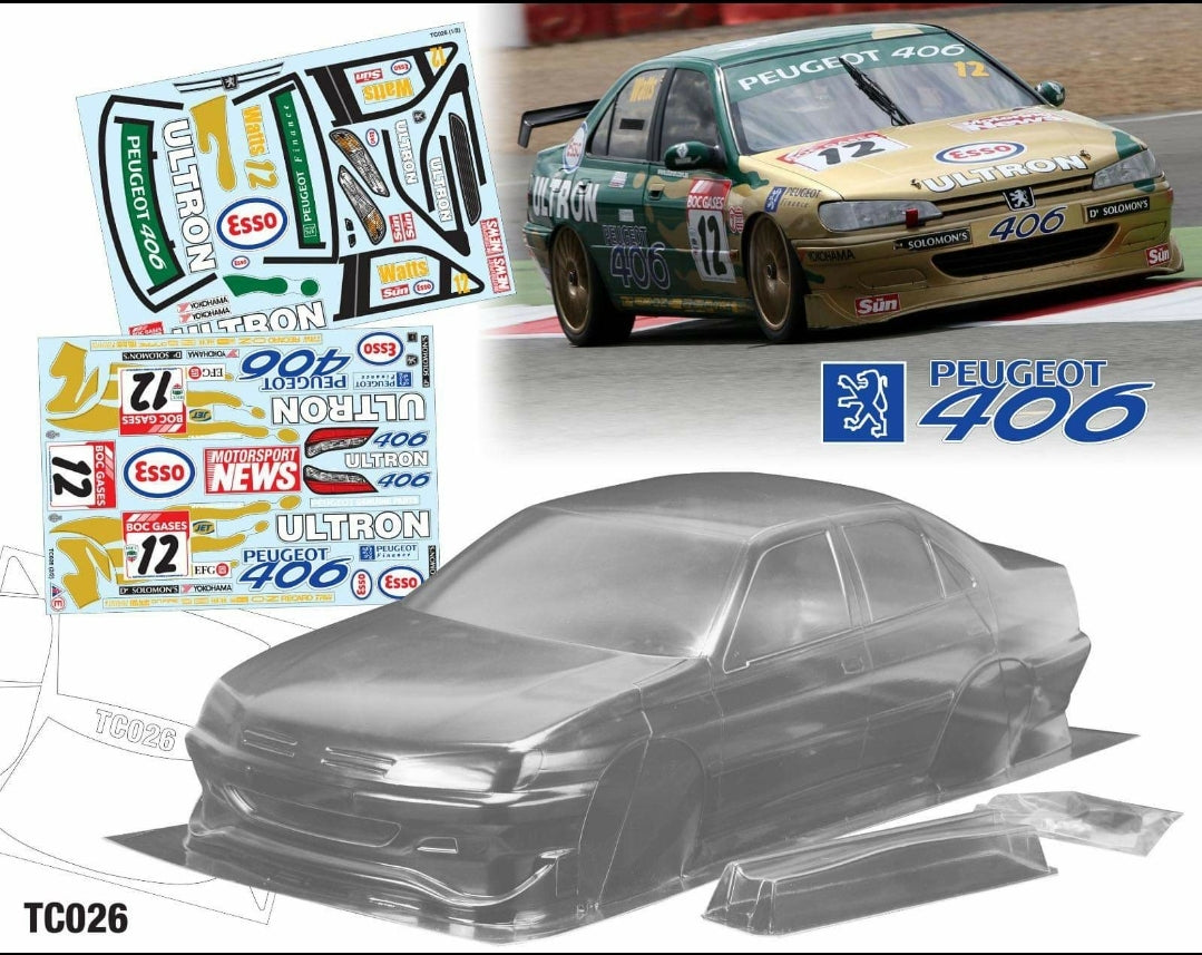 Kit Miniature Peugeot 406 STW 1997 – Halleroder – 1/43 – Mini Racing Réf 0285