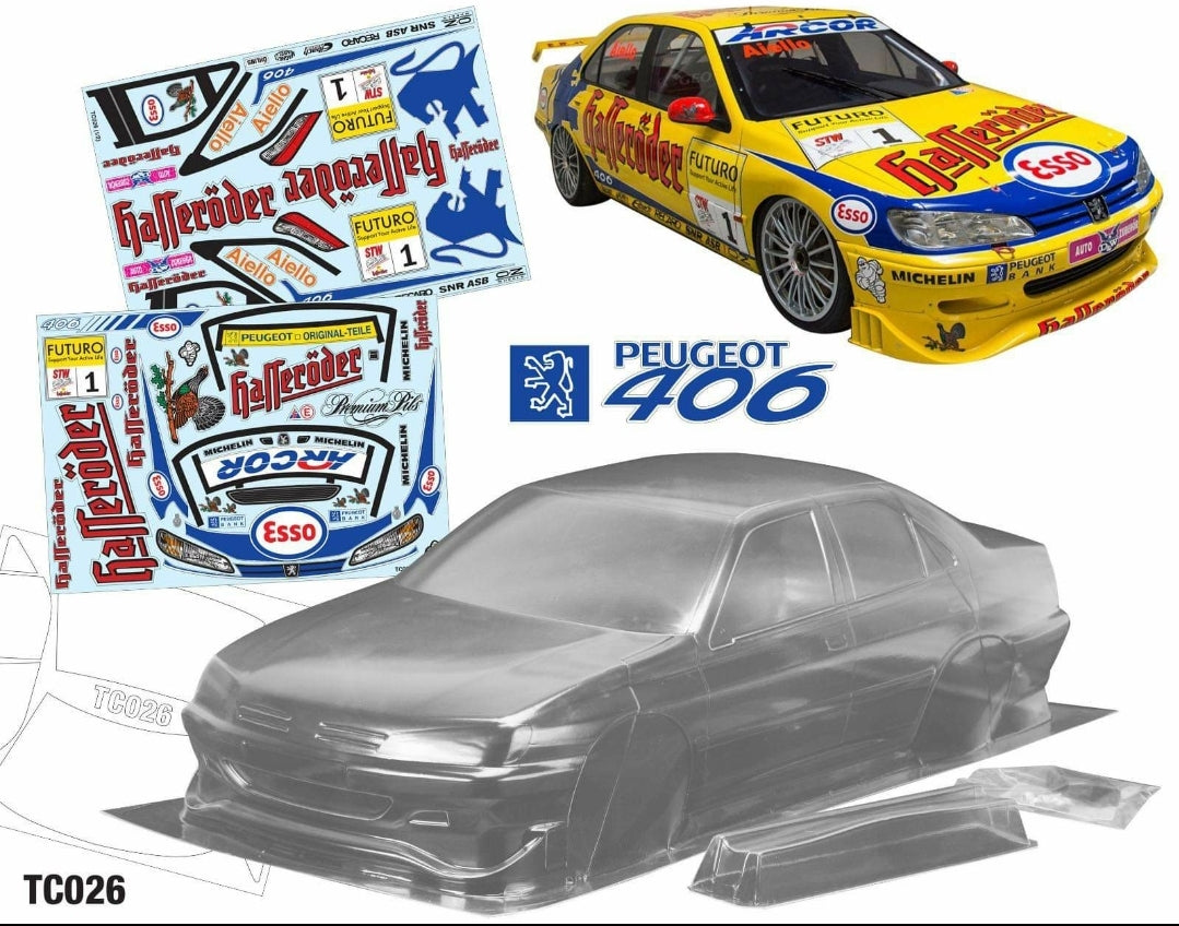 TC026 Peugeot 406 halleroder 190mm - L&L models