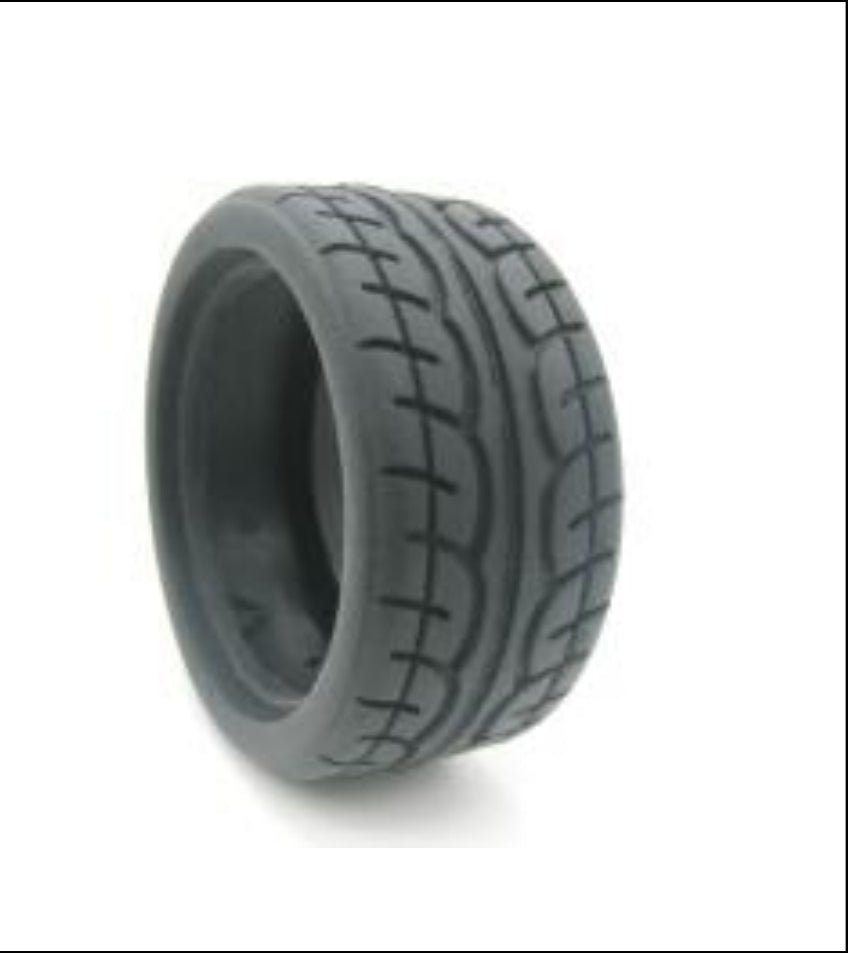 D032 Road Tire On-Road Grip Tyre Set 52mm X 26mm wheel Tamiya Kyosho HPI TYP2