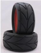 D003 Road Tire On-Road Grip Tyre Set 52mm X 26mm wheel Tamiya Kyosho HPI TYP2