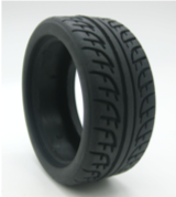 D030 Road Tire On-Road Grip Tyre Set 52mm X 26mm wheel Tamiya Kyosho HPI TYP2