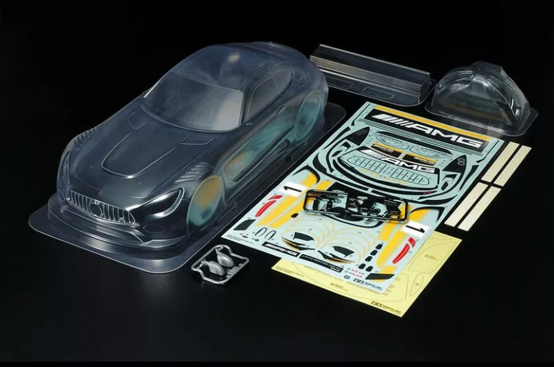 Tamiya 51590 Mercedes-AMG GT3 Body Parts Set (TT01/TT02/TA06/TA07/TB04/TB05)