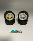 L&L CUP RACER'S Slick Tyres (Soft) Scale For Mk1 Mk2 Escort, Talbot Sunbeam Set Of 4