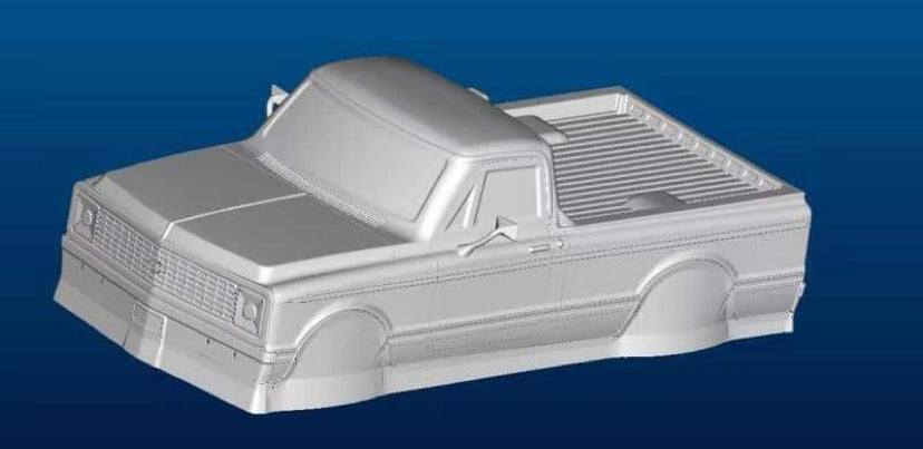 TC049 1972 Chevy Cheyenne, 258/190mm Tamiya TT01 TT02