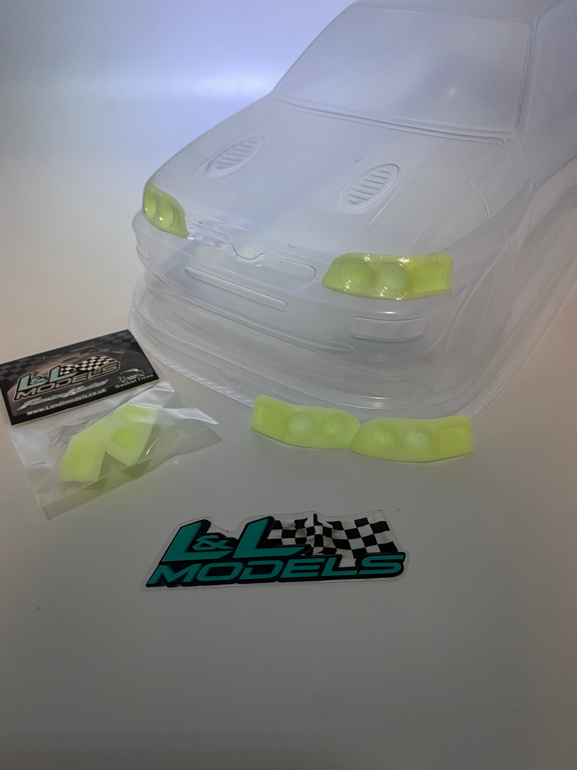 Escort Cosworth Light Buckets Tamiya TT01 TT02