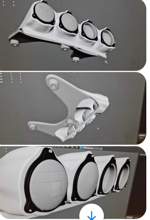 306 Maxi  Lamp Pod Kit