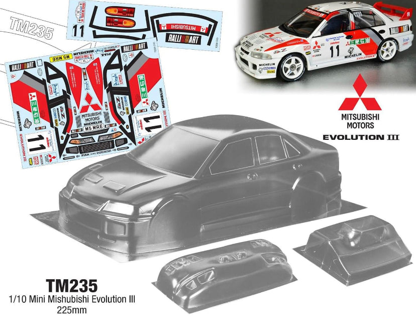 TM235 1/10 Mini Evolution III, 225mm