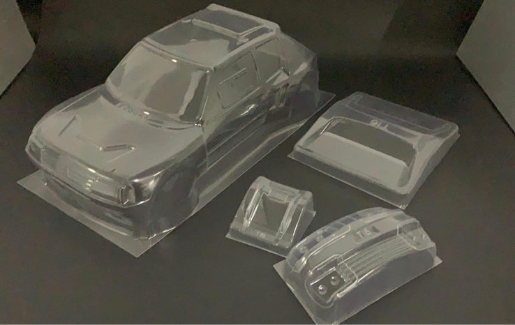 1/10 Peugeot 205 Bodyshell T16 Tamiya TT01 TT02 XV02 HPI Kyosho TC205