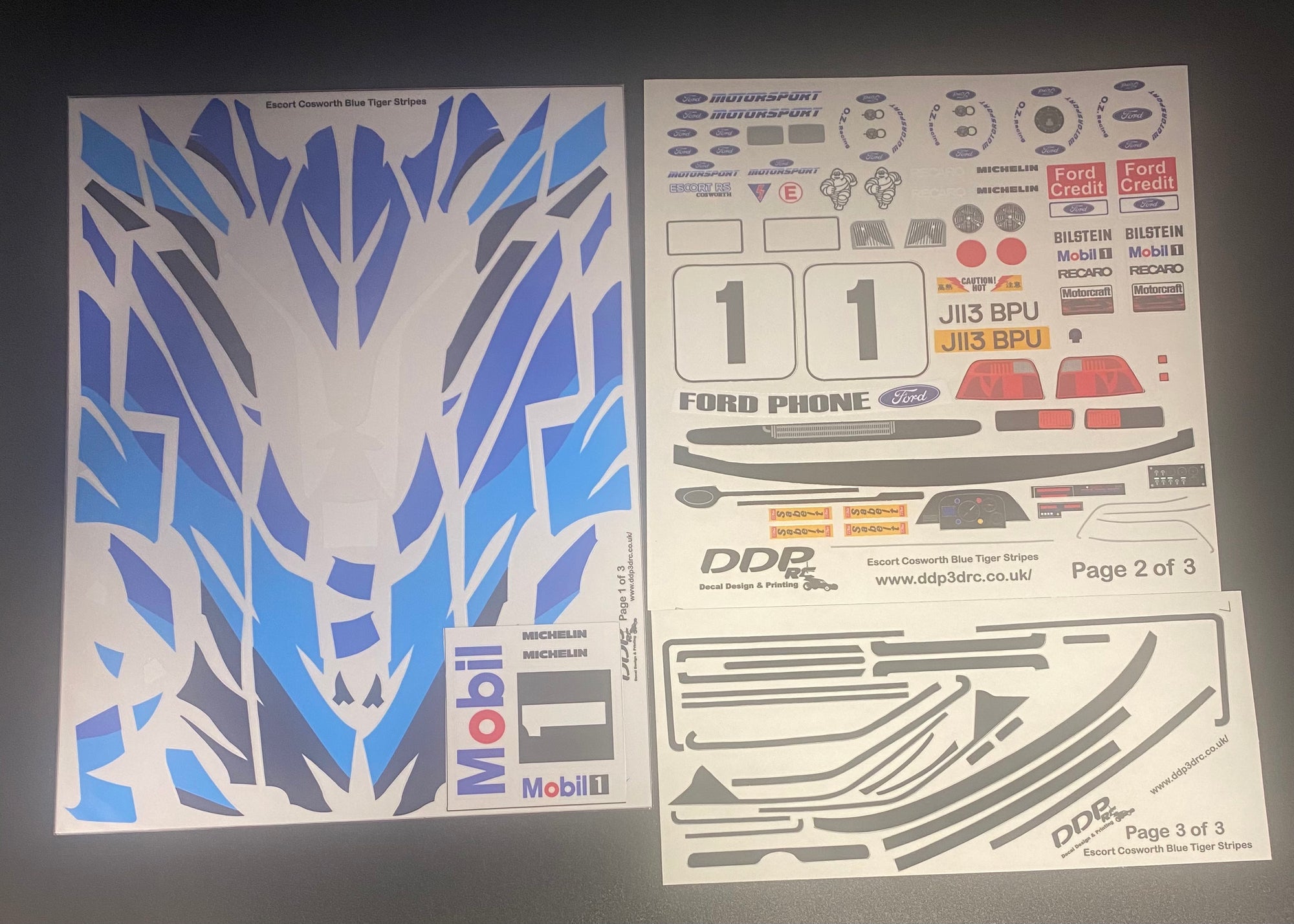 Ford Escort Cosworth Tiger Stripe