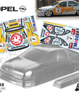 TC010 1/10 Opel Vectra Mobil 1 JTCC BTCC, 184mm Tamiya  TT01 TT02