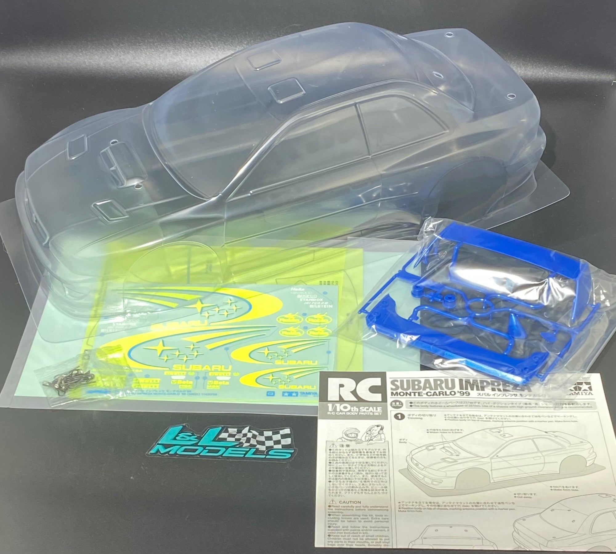 Tamiya Subaru Impreza Monte-Carlo 99 Body Set