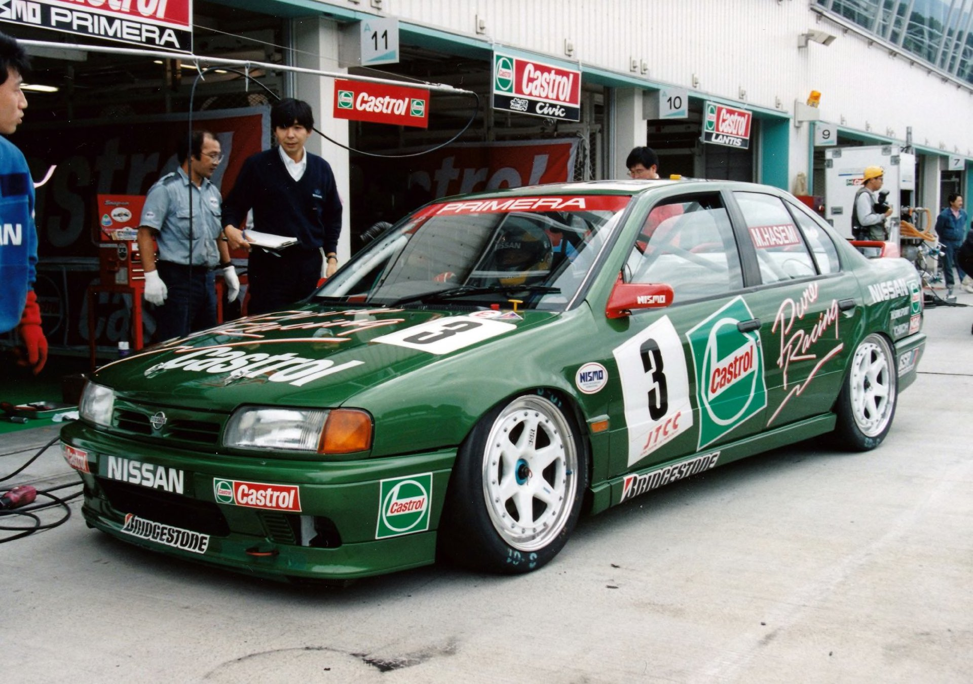 TC011 Nissan Primera Castrol JTCC FF01 FWD Chassis Car 1/10