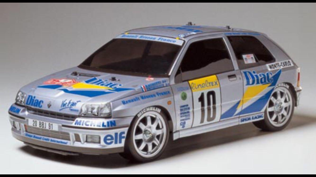 RENAULT CLIO WILLIAMS Replica 58138 Tamiya