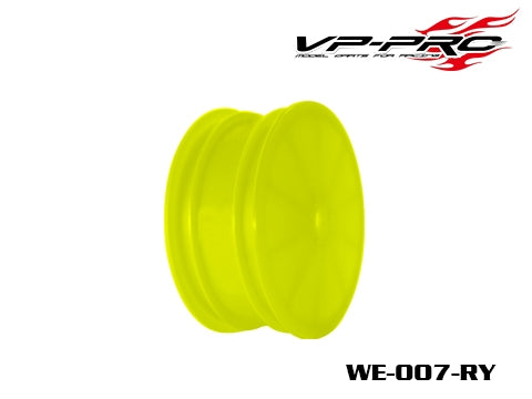 WE-007-RY 1/10 4wd Front Wheel 4pcs(Yellow)