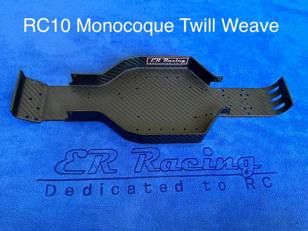 RC 10 Monocoque Twill Weave Carbon Chassis