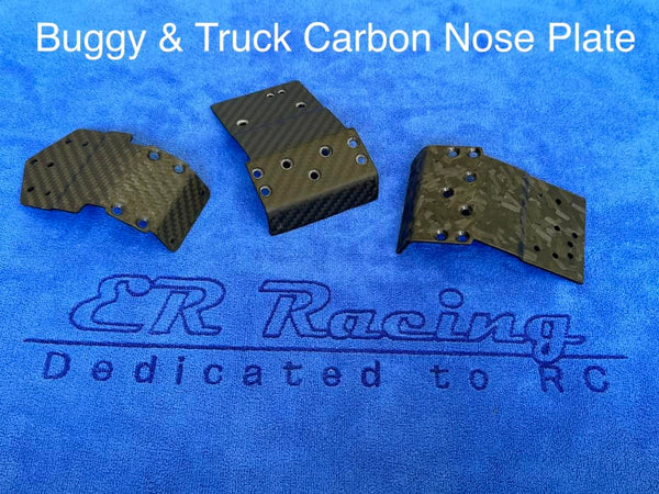 RC 10 RC10T Buggy & Truck Carbon Nose Plate