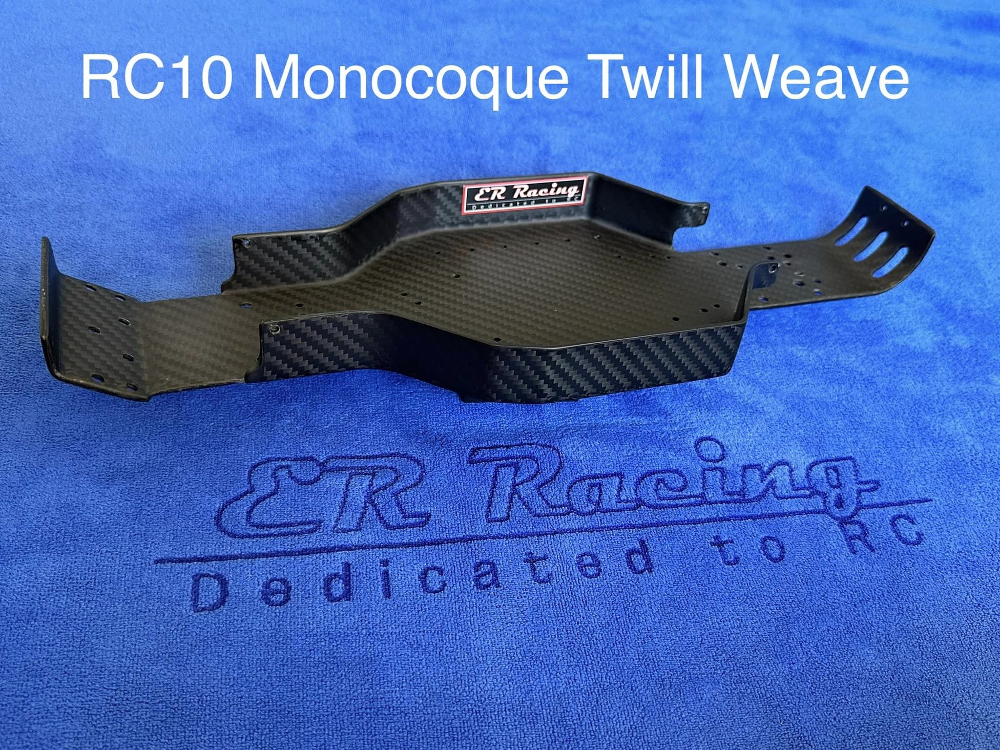 RC 10 Monocoque Twill Weave Carbon Chassis