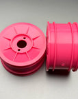 Yokomo YZ10 94 Dished Wheels (4pcs) Pink Or White