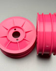 Yokomo YZ10 94 Dished Wheels (4pcs) Pink Or White