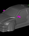1/10 Mini Honda CRX, 210mm