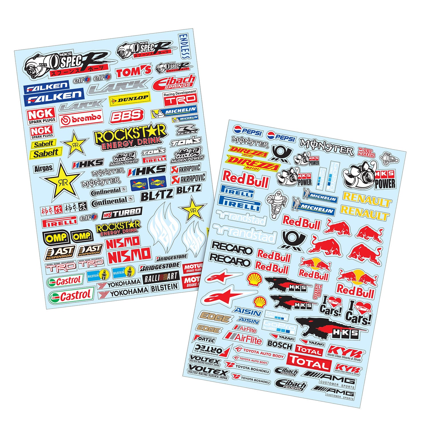 TC918 1/10 A4 Sticker