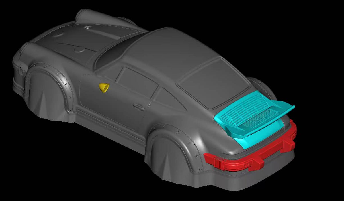 Porsche 934 258/190mm