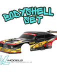 Tamiya 1978 Ford Zakspeed Capri Body Set Options