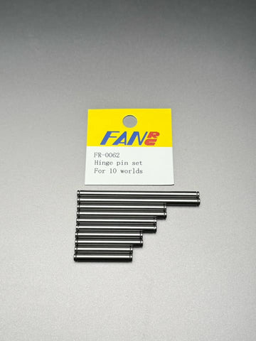 FR-0062 Stainless steel hinge pin set, worlds car