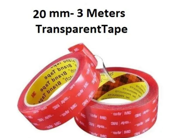 3M Tape Heavy Duty VHB Double Sided Tape Pads Strong Sticky Tape Clear Roll