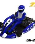 Team Saxo Racing GK-200 - Go-Kart - 1:8 2WD Kart Kit - with ESC, Motor and Servo RED, BLUE, BLACK