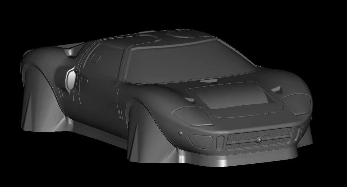 Ford GT40 190x257mm Tamiya, HPI, Drift,