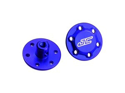 JConcepts Finnisher - Blue Aluminium Wing Buttons - pr (RC10 Classic) JC2311-1