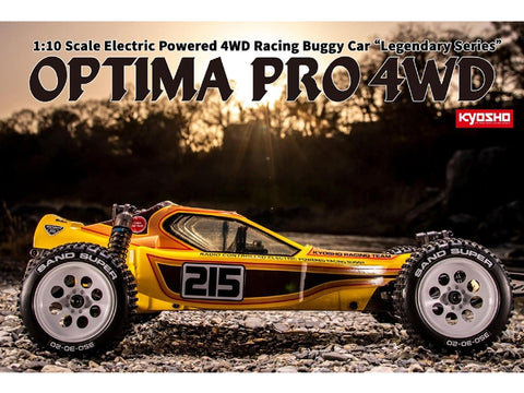 Kyosho Optima Pro 4wd 1/10 Buggy Kit Legendary Series 30620B PRE ORDERS