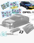 TC010 Opel Vectra GT JTCC/BTCC Body Shell (184mm x 258mm)