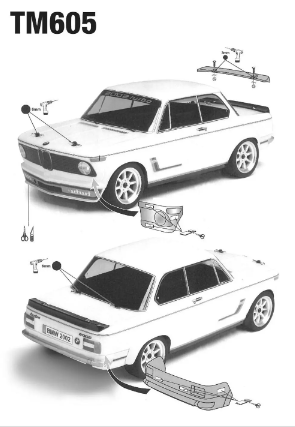 Tamiya top bmw 2002
