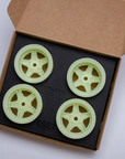 Lancia Stratos wheels - 42mm - 3D printed resin - Set of 4