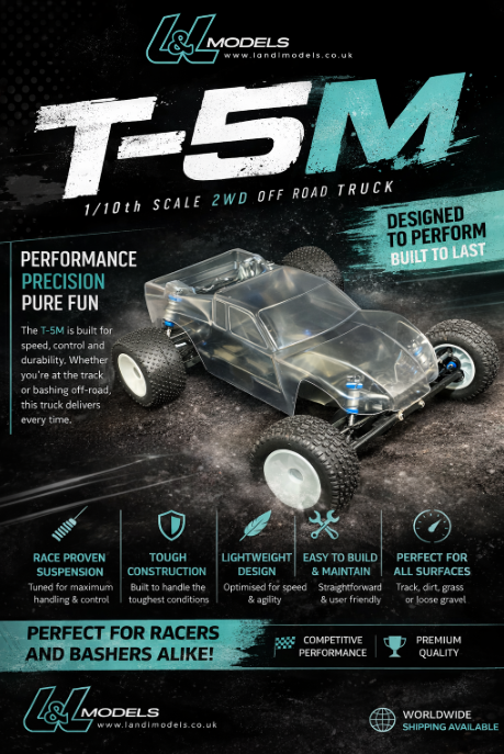 T-5M 1/10 2WD Off-Road Truck Kit