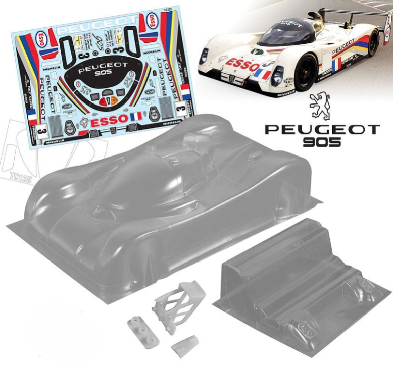 Peugeot 905 Group C – Tamiya Group C Chassis Kit – 1/10 RC