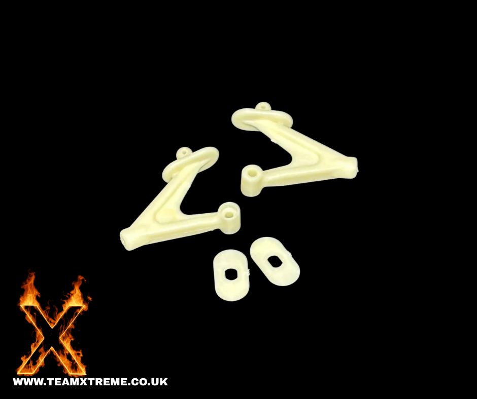 Wing Mount &amp; Shim Set B4 White Neutral, Dyeable FR4-021 N