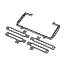 Battery Mount Set, Carbon: 22X/22X-T by TLR TLR-1101