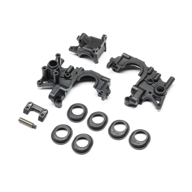 Gearbox Set, Rear Sway Bar Mount, Idler Shaft: 22X/22X-T by TLR TLR-1106